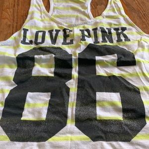 Small Pink Love Pink Tank